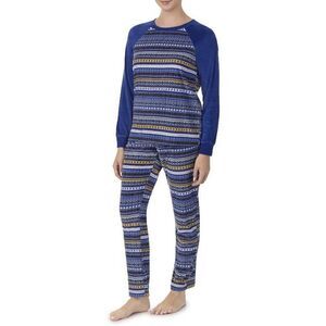 Womens Holiday Velour Pajamas PJs 2-Pc XL 16/18 Christmas Gift Cozy Loungewear